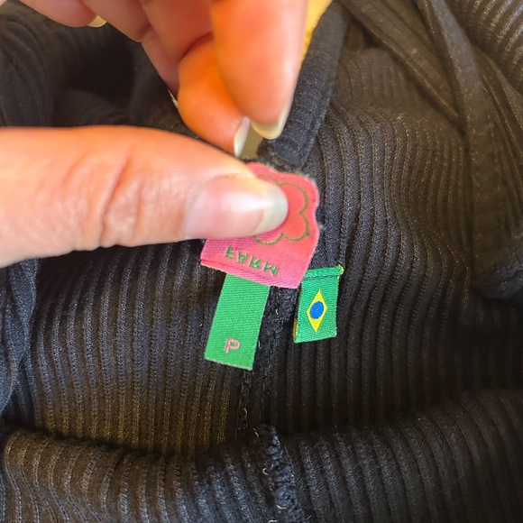 Farm Rio Ribbed Tank Romper - Picture 4 of 4